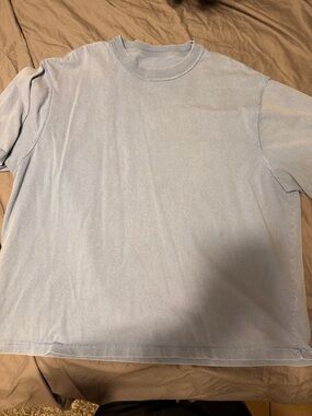 RSQ Men's Pale Blue Crewneck Short Sleeve Tee